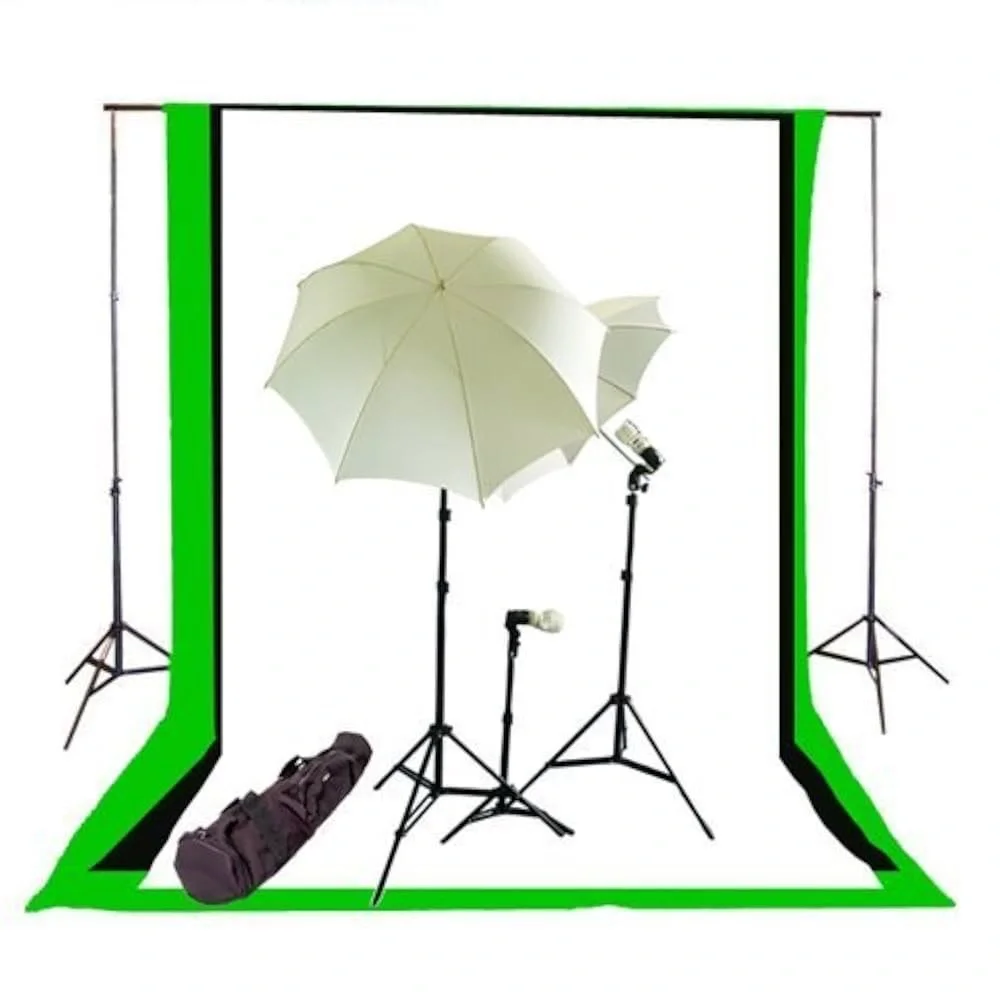 10’ Adjustable Photo Backdrop Stand 3 Cross Bar Photography Support System